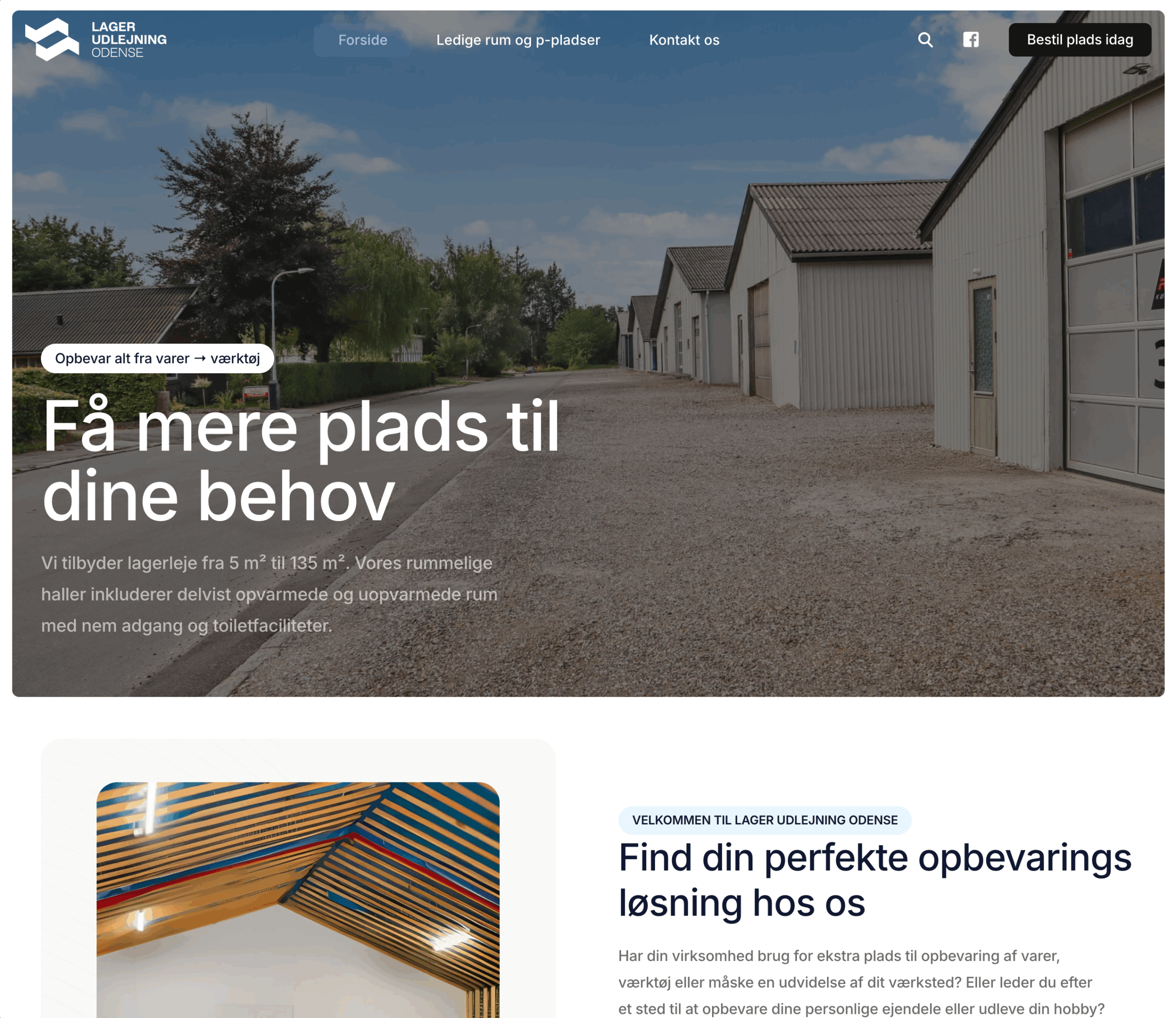 Lager udlejning Odense